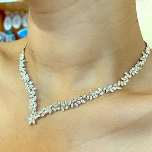 Swarovski wedding necklace